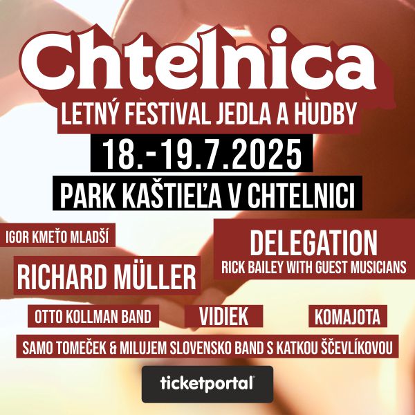 Chtelnica - letny festival jedla a hudby