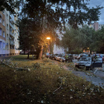Na autá spadol strom | Foto: Zuzana Benková, Trnavské rádio