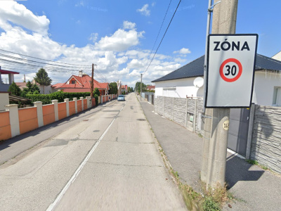Vodiči v uliciach Galanty nedodržiavajú rýchlostné limity | Zdroj: Google Maps 