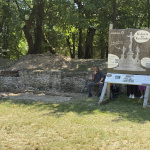 Odkryté základy pôvodného súsošia kalvárie | Foto: Michaela Martišíková, Trnavské rádio