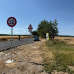 Na novej ceste platí predpísaná povolená rýchlosť 30 km/h | Foto: Michaela Martišíková, Trnavské rádio
