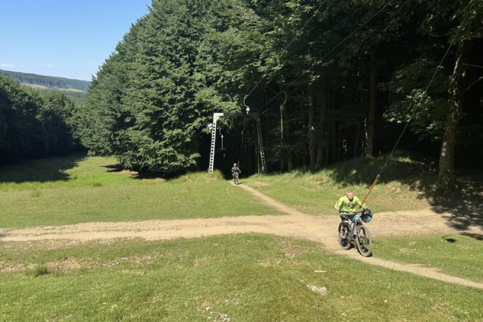 Vlek včera sprístupnili cyklistom | Foto: Lyžiarsky klub Baba