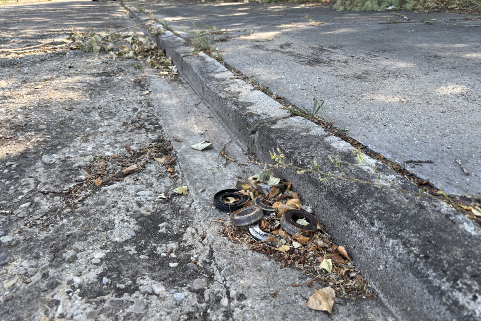Na mieste sme našli ložiská | Foto: Zuzana Benková, Trnavské rádio