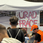 Prvá zastávka v minimeste je na Matrike, nový miniobčania potom pokračujú na Úrad práce | Foto: Andrea Graňáková, MiniTrnava