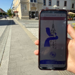 Prvá zastávka - mestská veža. Čakali na nás tri úlohy | Foto: Tomáš Buday