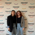 Jana Rehákova v Rannej šou Trnavského rádia | Foto: Zuzana Benková, Trnavské rádio