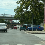Pokazené auto v Trnave | Foto: dv, Trnavské rádio