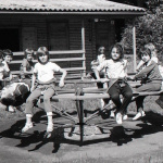Záber z pionierskeho tábora Planinka, 11. 7. 1988. | Foto: Štefan Petráš, ČSTK. Licencia: Trnavské rádio