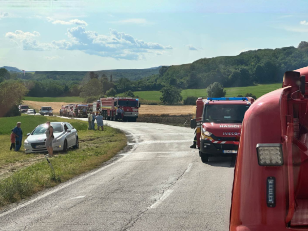 Posledné dni boli so zvýšeným rizikom vzniku požiarov. | Foto: DHZ Vrbové