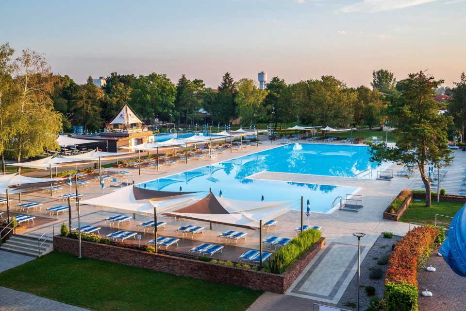 Nachádza sa tam 10 bazénov | Foto: Thermalpark Dunajská Streda