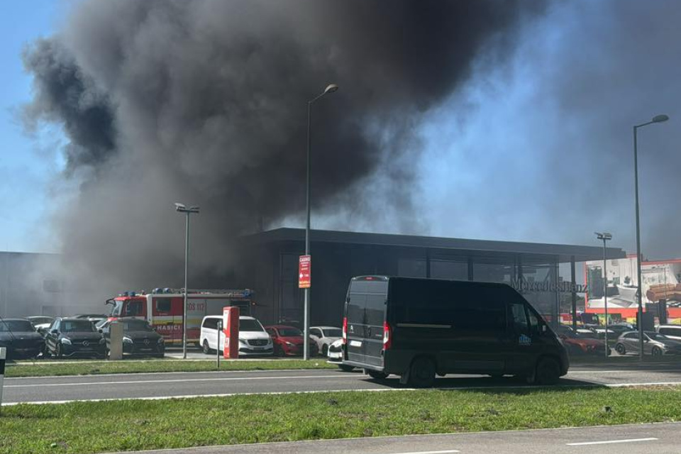 Požiar v Dunajskej Strede I Zdroj: Hasičský a záchranný zbor