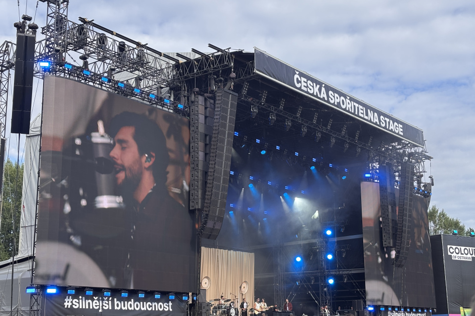 Alvaro Soler na Colours of Ostrava 2025 I Foto: Trnavské rádio
