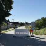 Uzavretý most vo Veľkých Kostoľanoch | Foto: dv, Trnavské rádio