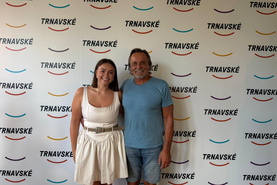 Jozef Vajda navštívil Trnavské rádio | Foto: Alexandra Štofirová, Trnavské rádio