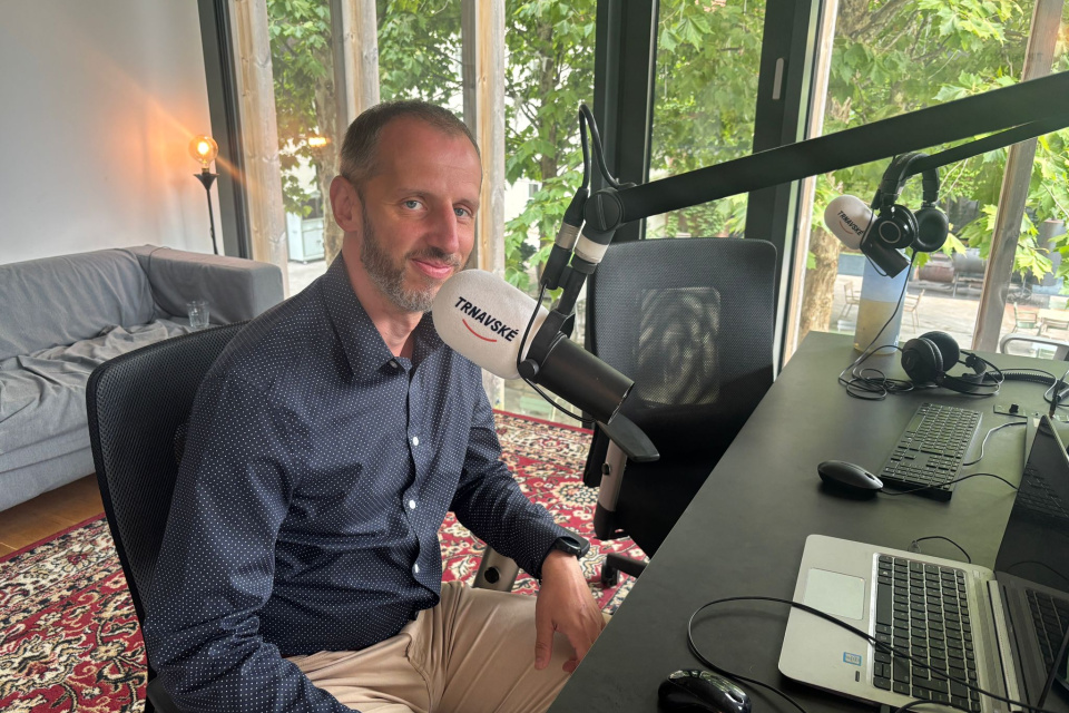 Matej Rusina hovoril o mamografických vyšetreniach | Foto: Zuzana Benková, Trnavské rádio
