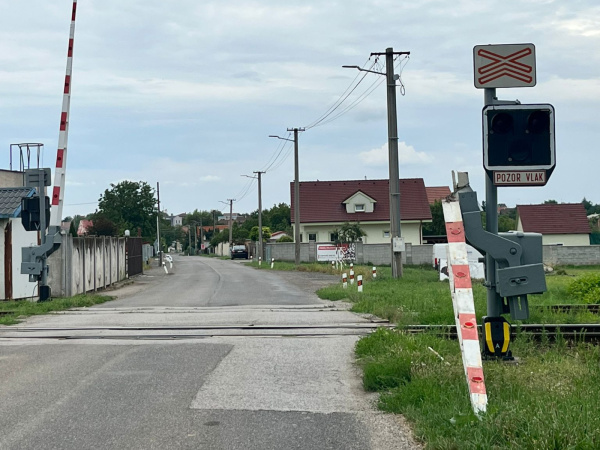 K nehode kvôli chýbajúcej rampe našťastie nedošlo. | Foto: Bohdanovce nad Trnavou