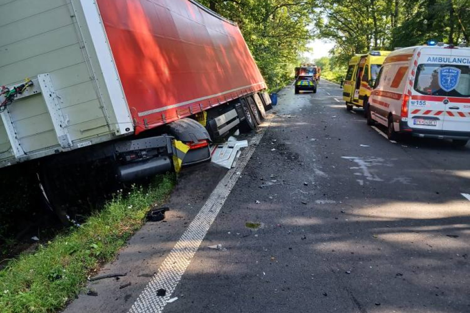 Nehodu neprežila jedna osoba | Zdroj: Hasičský a záchranný zbor - Trnavský kraj