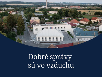 Po týždni sme späť s dobrými správami z kraja