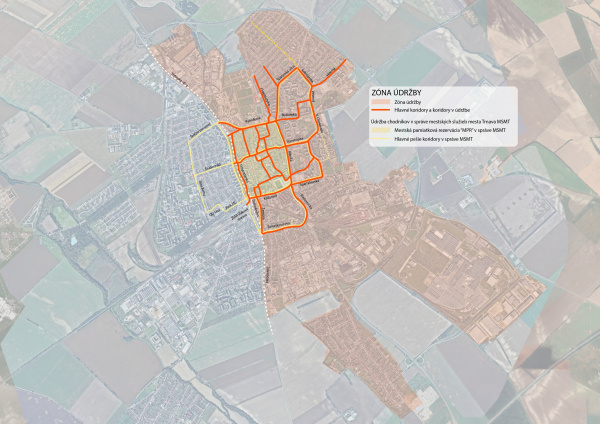 Mapka zóny 3 | Zdroj: Mesto Trnava