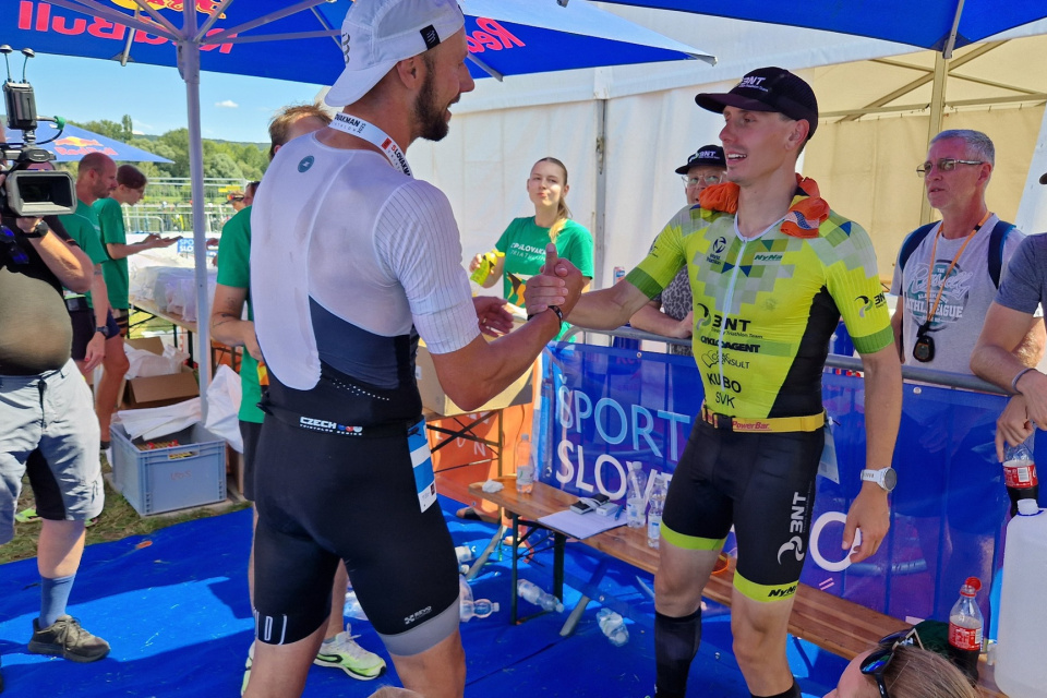 Majstrom Slovenska v dlhom triathlone v novom slovenskom rekorde na domácej pôde sa stal Ondrej Kubo I Zdroj: Mesto Piešťany