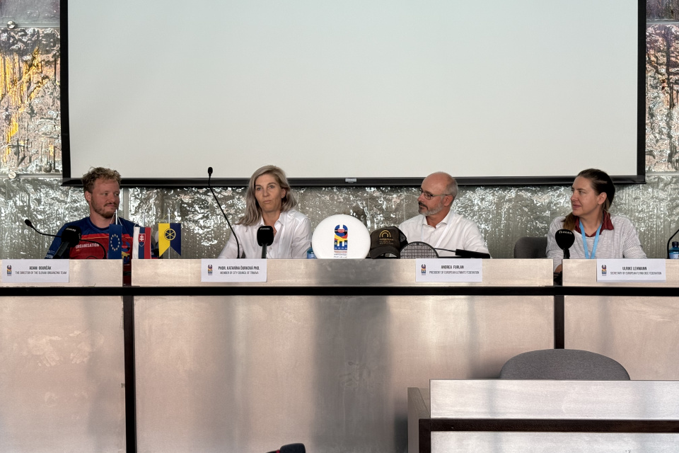 Zľava: Adam Ogurčák, Katarína Ďurková, Andrea Furlan, Urlike Lehmann