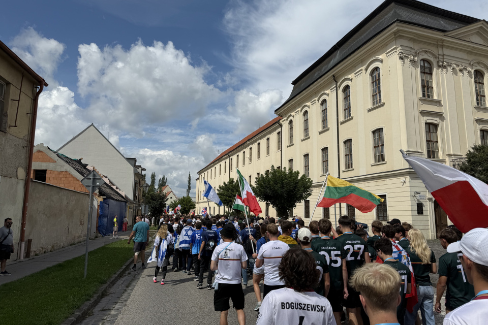 Pochod ulicami Trnavy