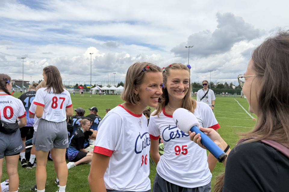 Kapitánka českého tímu a jej spoluhráčka