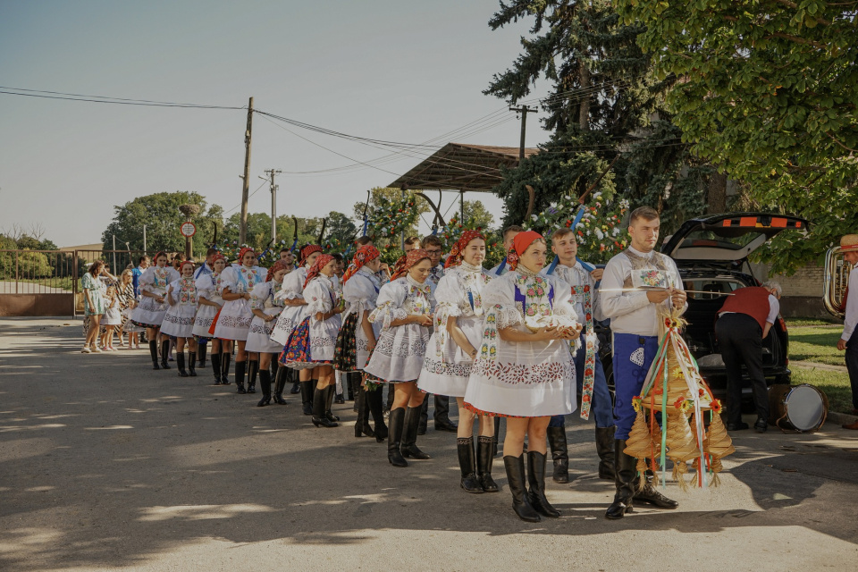 Dožinky spolu s hodmi sa zvyčajne konajú prvý septembrový týždeň | Foto: FB Iveta Matúšová - starostka obce Radošovce