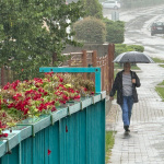 Dážď v Suchej nad Parnou | Foto: dv, Trnavské rádio