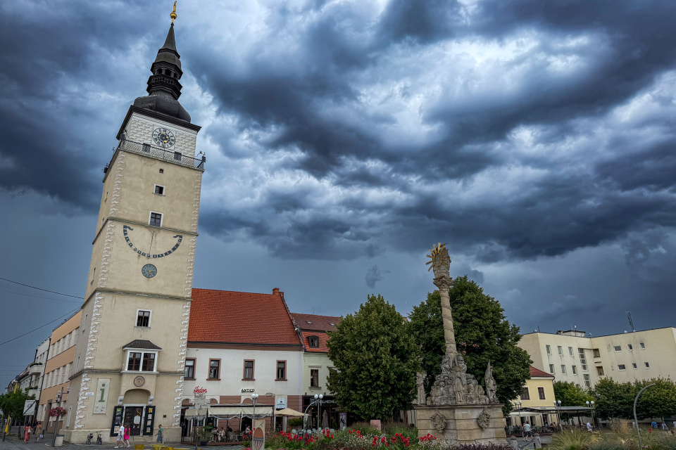 Búrka koncom júla v Trnave | Foto: dv, Trnavské rádio