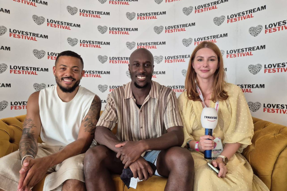 Na festivale sme vyspovedali aj hudobníkov Nico & Vinz | Foto: Tomáš Čapák, Trnavské rádio