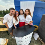 Z Trnavského vás zdravili Adam, Nikol, Maja a Sarah | Foto: Filip Bernát