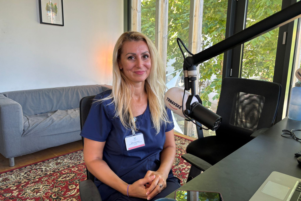 Petra Duva navštívila Trnavské rádio | Foto: Zuzana Benková, Trnavské rádio