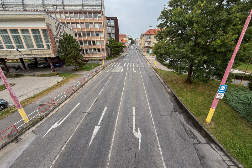 Úsek Kollárovej ulice ku križovatke bude cez víkend uzavretý. | Foto: Pavol Holý, Trnavské
