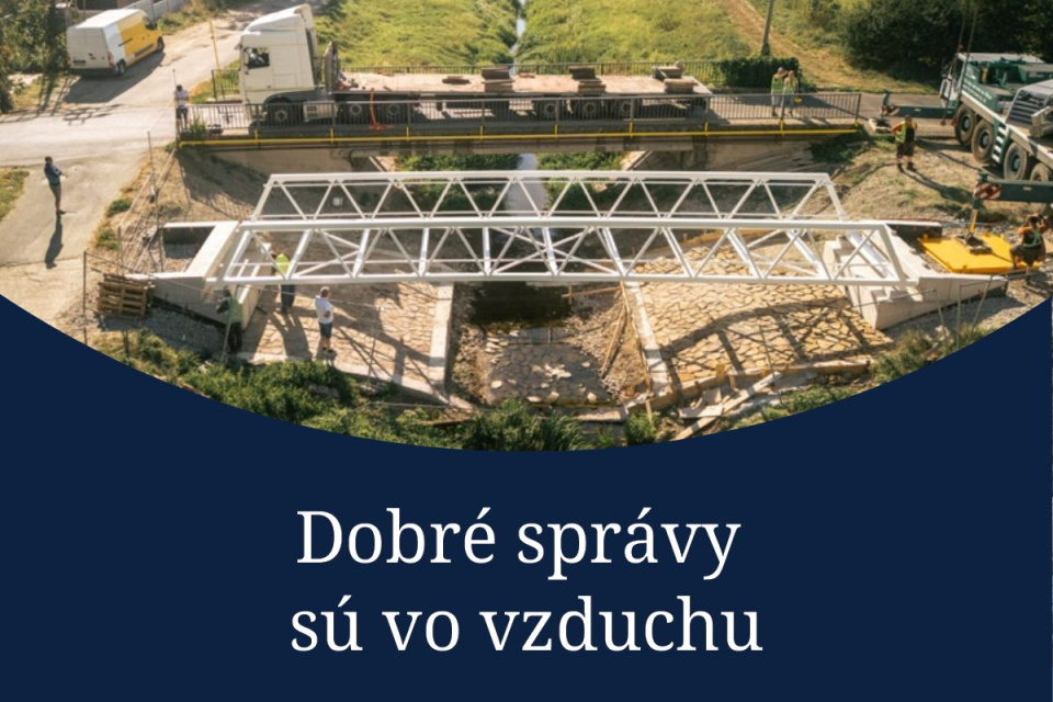 Ani tento týždeň sme nezabudli na dobré správy z kraja