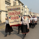 UFS Trnafčan počas sprievodu popri prístave I Foto: Alexandra Štofirová, Trnavské rádio