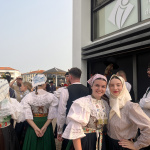Členky UFS Trnafčan pred sprievodom I Foto: Alexandra Štofirová, Trnavské rádio