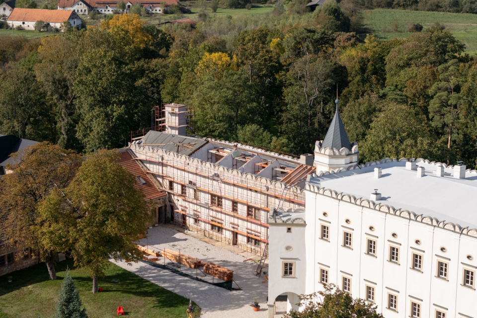 Rekonštrukcia strechy hospodárskeho traktu | Zdroj: Archinfo