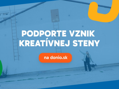 Aj vy môžete podporiť vznik kreatívnej steny | Foto: PR