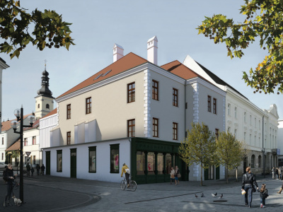 Vizualizácia obnovenej Prachárne - rekonštrukcia už je takmer vo finále | Zdroj: mesto Trnava