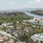 V Piešťanoch vyrastá exkluzívne bývanie pri lodenici. | Zdroj: Rezidencia Na Lodenici