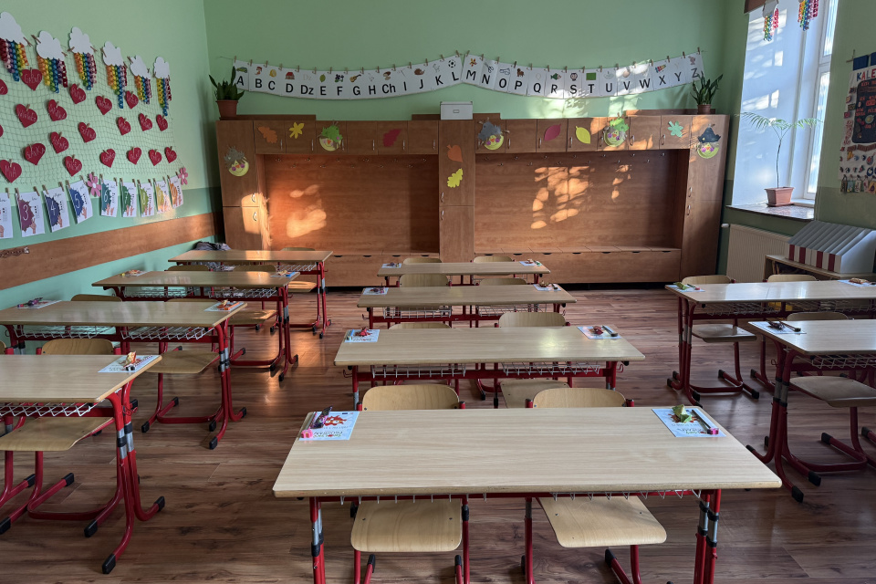 Triedy sú vyzdobené, pripravené na nový školský rok | Foto: Michaela Martišíková, Trnavské rádio