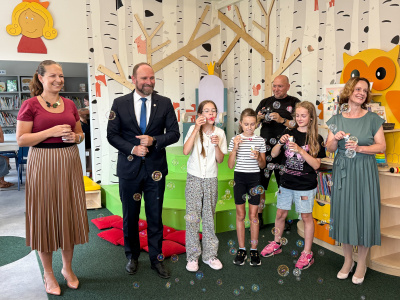 Vynovené detské oddelenie pokrstili bublifukom | Foto: dv