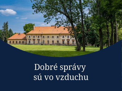 Ďalšie dobré správy máme pripravené, tak čítajte a počúvajte