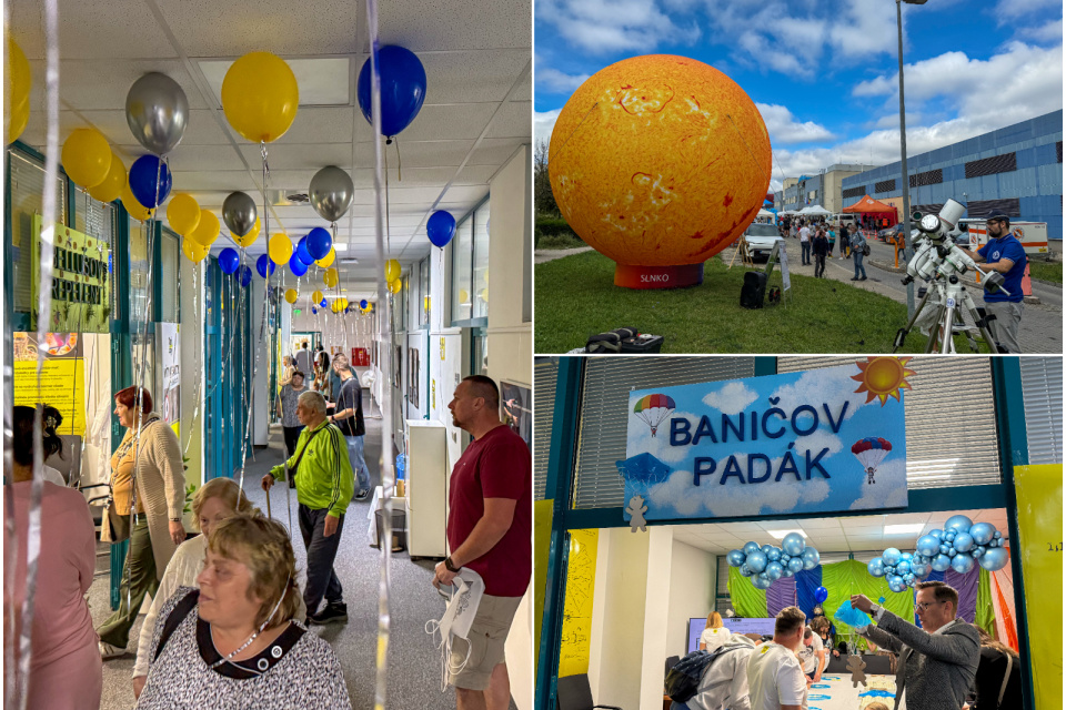 Predstavuje sa aj Hvezdáreň Hlohovec i priestory župného úradu. | Foto: Trnavské