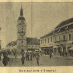Hlavná ulica na stránkach Bratislavskej pošty, 1921