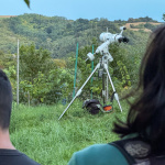 Čakanie na zatmenie Mesiaca vo Hvezdárni a planetáriu Hlohovec. | Foto: dv, red.