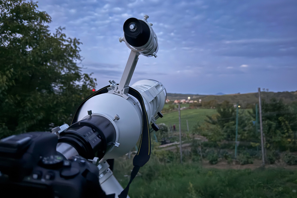 Čakanie na zatmenie Mesiaca vo Hvezdárni a planetáriu Hlohovec. | Foto: dv, red.