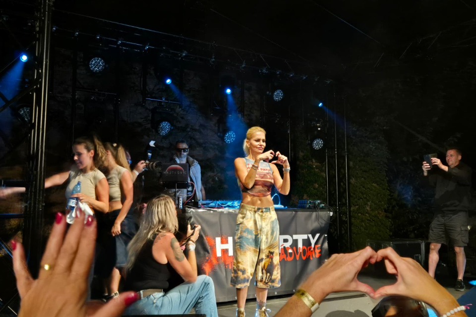 Dara Rolins na trnavskom Nádvorí I Zdroj: Tomáš Čapák,  Trnavské rádio