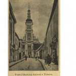 Františkánsky kostol, Bratislavská pošta, 1921